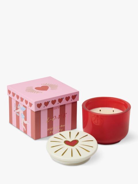 Paddywax Charm Heart Fig & Rose Scented Candle, 850g - image 1