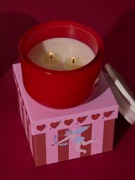 Paddywax Charm Heart Fig & Rose Scented Candle, 850g - thumbnail 5