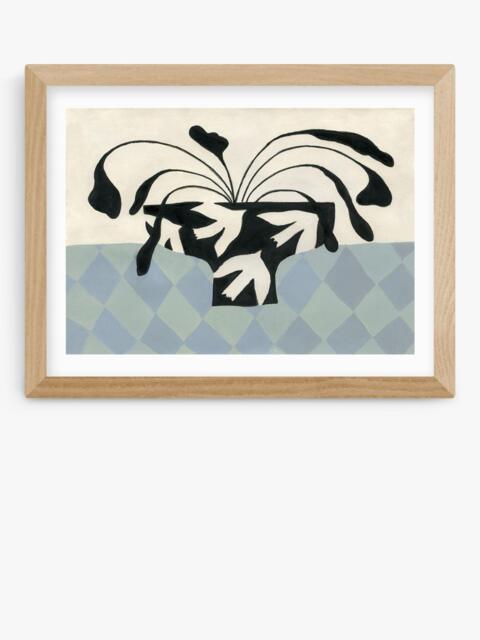 EAST END PRINTS Jazmine Joye 'Dove Peace Vase' Framed Print, 33.4 x 43.4cm - image 1