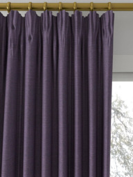 Sanderson Tuscany II Made to Measure Curtains or Roman Blind, Eggplant - thumbnail 2