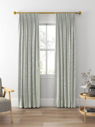 Clarke & Clarke Breton Made to Measure Curtains or Roman Blind, Sage - thumbnail 5