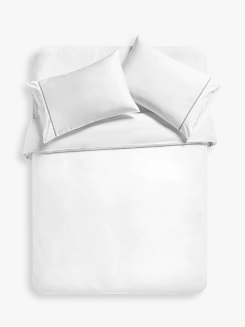 John Lewis Harper Pure Cotton Sateen Bedding, 400 Thread Count