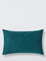 John Lewis Rectangular Velvet Cushion - thumbnail 1