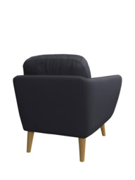 John Lewis Arlo Leather Armchair, Light Leg - thumbnail 4