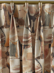 Clarke & Clarke Figura Made to Measure Curtains or Roman Blind, Blush/Natural - thumbnail 4