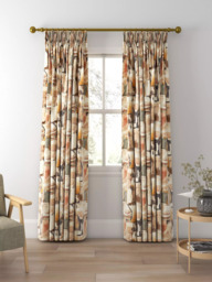 Clarke & Clarke Figura Made to Measure Curtains or Roman Blind, Blush/Natural - thumbnail 3