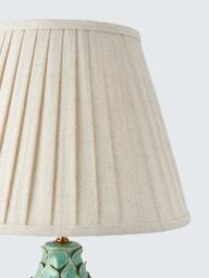 John Lewis Yesenia Ceramic Table Lamp, Green - thumbnail 3