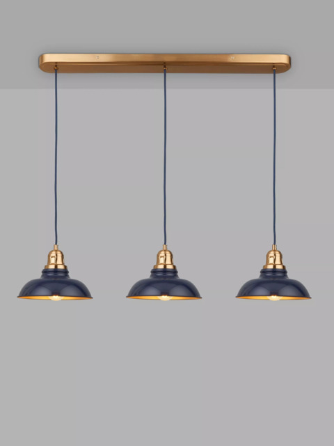 John Lewis Millhouse 3 Lamp Over Diner Pendant Ceiling Light - image 1