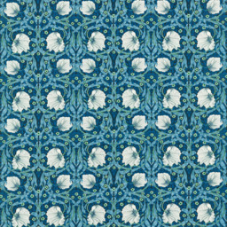 Morris & Co. Pimpernel Made to Measure Curtains or Roman Blind, Midnight/Opal - thumbnail 1