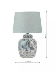 Laura Ashley Elizabeth Ceramic Table Lamp, Multi - thumbnail 5