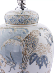 Laura Ashley Elizabeth Ceramic Table Lamp, Multi - thumbnail 3