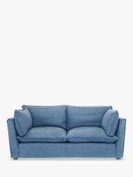 John Lewis x Sophie Conran Cocobella Medium 2 Seater Sofa, Boho Denim - thumbnail 1