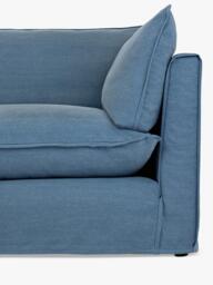 John Lewis x Sophie Conran Cocobella Medium 2 Seater Sofa, Boho Denim - thumbnail 4