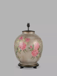 Jenny Worrall Rhododendron Glass Lamp Base, Large, Green, H41.5cm - thumbnail 1