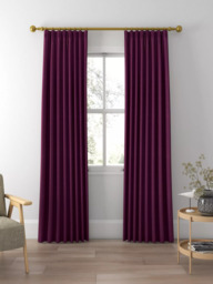 Sanderson Tuscany II Made to Measure Curtains or Roman Blind, Grape - thumbnail 3