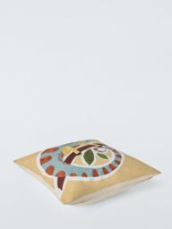 John Lewis George Cushion, Butter Yellow - thumbnail 3