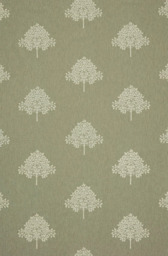 William Morris At Home Marigold Tree Embroidered Made to Measure Curtains or Roman Blind, Nettle - thumbnail 1