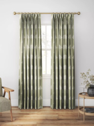 William Morris At Home Marigold Tree Embroidered Made to Measure Curtains or Roman Blind, Nettle - thumbnail 5