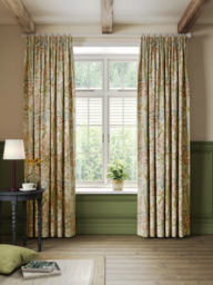 John Lewis Wildflower Weave Pair Lined Pencil Pleat Curtains, Multi - thumbnail 2