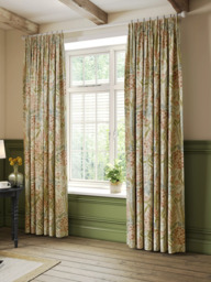 John Lewis Wildflower Weave Pair Lined Pencil Pleat Curtains, Multi - thumbnail 3
