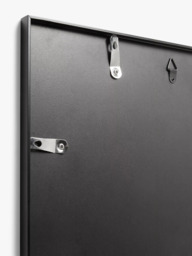 "John Lewis Multi-aperture Aluminium Photo Frame, 20 Photo, 4 x 4"" (10 x 10cm), Black" - thumbnail 3