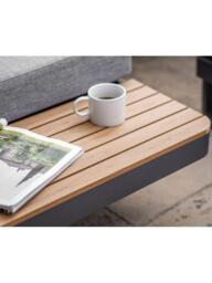 Bramblecrest Brooklyn 10-Seater L-Shape Rectangular Garden Sofa Set, Anthracite - thumbnail 6
