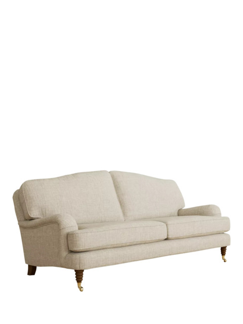 Laura Ashley Lynden Large 3 Seater Sofa, Teak Leg - image 1