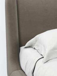John Lewis Mid-Century Sweep Upholstered Bed Frame, Super King Size - thumbnail 5