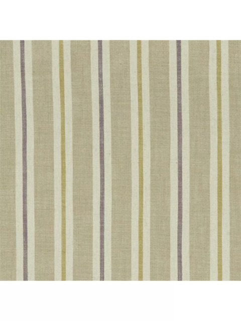 Clarke & Clarke Sackville Stripe Made to Measure Curtains or Roman Blind Heather/Linen - image 1