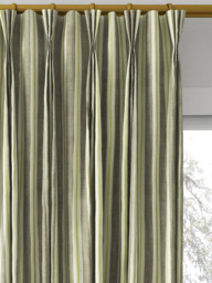 Clarke & Clarke Sackville Stripe Made to Measure Curtains or Roman Blind Heather/Linen - thumbnail 6