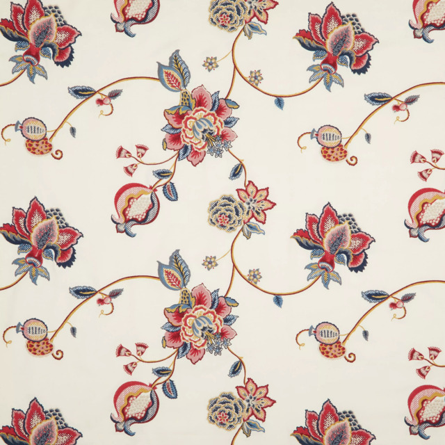 John Lewis Zephora Made to Measure Curtains or Roman Blind, Red - image 1