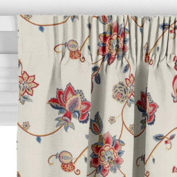 John Lewis Zephora Made to Measure Curtains or Roman Blind, Red - thumbnail 3