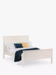 Julian Bowen Maine Bed Frame, Double, White - thumbnail 2
