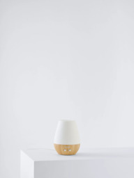 Beurer LA 40 Aroma Electric Diffuser LED Table Lamp, White/Wood - thumbnail 2