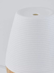 Beurer LA 40 Aroma Electric Diffuser LED Table Lamp, White/Wood - thumbnail 3