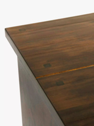 "Laura Ashley Garrat TV Stand for TVs up to 55"", Dark Brown" - thumbnail 3