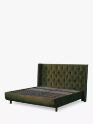TEMPUR® Arc™ Static Disc Luxury Upholstered Bed Frame, Super King Size - thumbnail 1