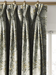 William Morris At Home Pimpernel Velvet Made to Measure Curtains or Roman Blind, Brick - thumbnail 6