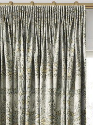 William Morris At Home Pimpernel Velvet Made to Measure Curtains or Roman Blind, Brick - thumbnail 2