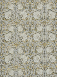 William Morris At Home Pimpernel Velvet Made to Measure Curtains or Roman Blind, Brick