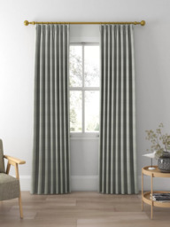 Sanderson Linden Made to Measure Curtains or Roman Blind, Mineral - thumbnail 3