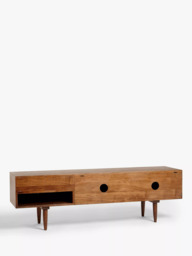"John Lewis + Swoon Franklin TV Stand for TVs up to 66"", Brown" - thumbnail 3