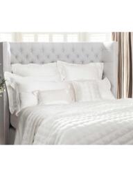 Gingerlily Windsor Silk Cushion Cover, Ivory - thumbnail 2