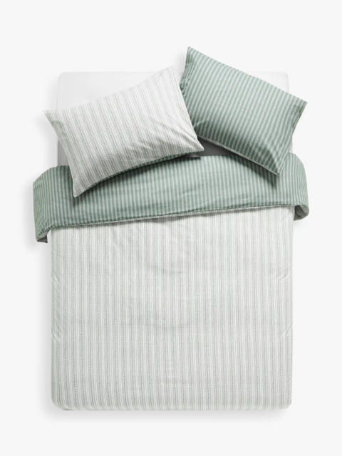 John Lewis Isla Pure Cotton Percale Duvet Cover Set - image 1