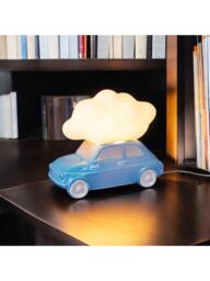 Seletti Nuvola Fiat 500 Table Lamp, Teal Blue - thumbnail 3