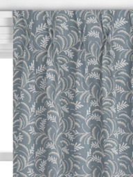 John Lewis Jouvene Embroidered Made to Measure Curtains or Roman Blind, Heritage Grey - thumbnail 4