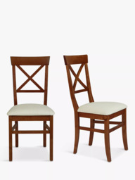 Laura Ashley Balmoral Dining Chairs, Set of 2, Dark Chestnut - thumbnail 6