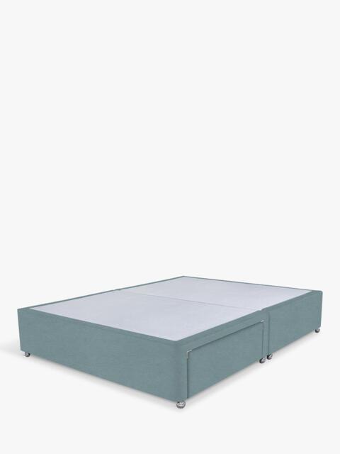 John Lewis Non-Sprung Upholstered 2 Drawer Divan Base, Double - image 1