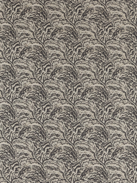 Clarke & Clarke Lumino Made to Measure Curtains or Roman Blind, Noir - image 1
