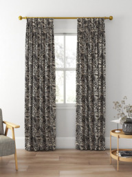 Clarke & Clarke Lumino Made to Measure Curtains or Roman Blind, Noir - thumbnail 5
